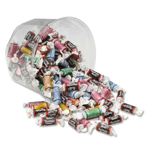 Picture of Office Snax Tootsie Rolls  28 oz.  Assorted Flavors (Pack of 2)