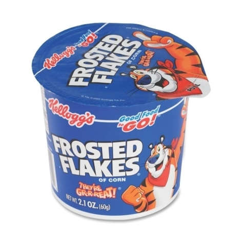 Picture of Keebler Cereal-in-a-Cup  Super Size  2.1 oz.  6/PK  Frosted Flakes (Pack of 3)