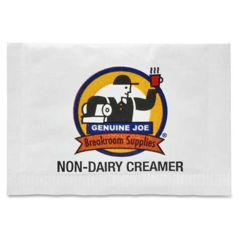 Picture of Genuine Joe Non-Dairy Creamer Packets  800/PK  White (Pack of 2)