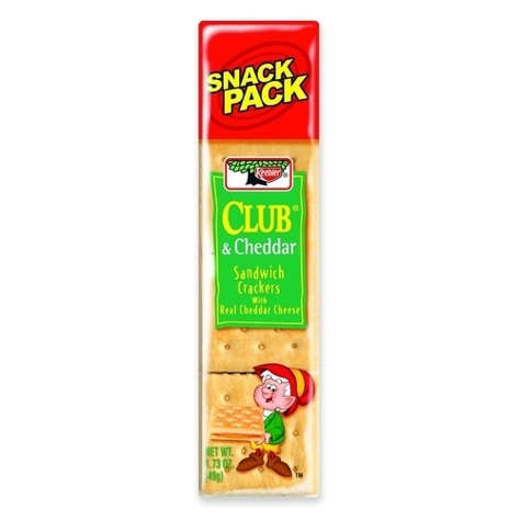 Picture of Keebler Club/Cheddar Crackers  1.8 oz  8 Crackers/PK  12/BX (Pack of 3)
