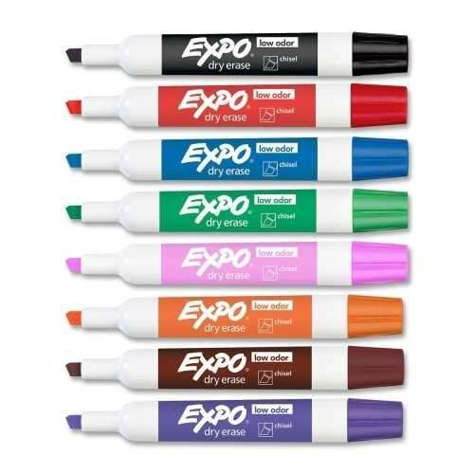 Picture of Sanford Ink Corporation Dry-Erase Markers  Chisel (Pack of 3)