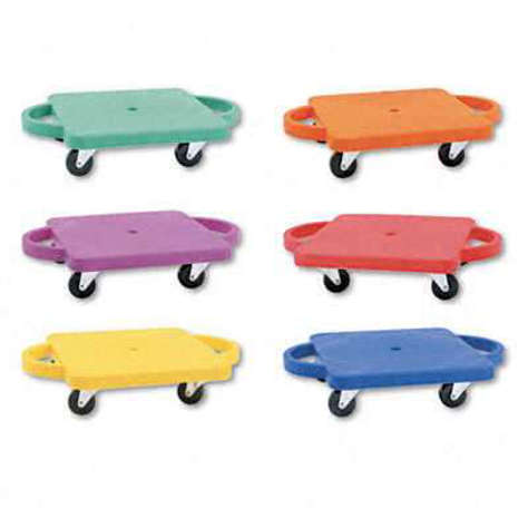 Picture of Scooter Set wSwivel Casters Plastic/Rubber 12