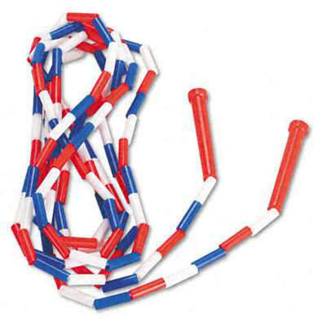 Picture of Segmented Plastic Jump Rope 16-ft. Red/Blue/Whit (Pack of 6)