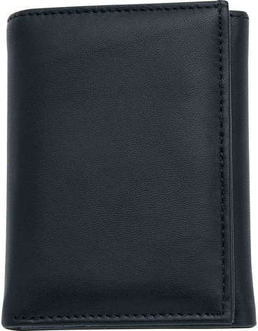Picture of Embassy? Men's Solid Genuine Leather Tri-Fold Wallet (Pack of 3)
