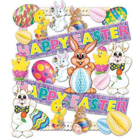 Picture of Easter Decorating Kit - 26 pieces