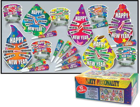 Picture of Party Personality New Year Party Assortment for 10