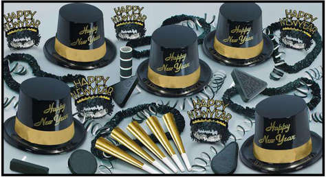 Picture of New Years Gold Legacy Party Assortment for 10