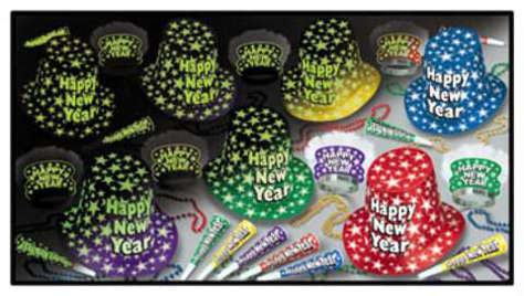 Picture of New Year Glow Party Kit - Assorted