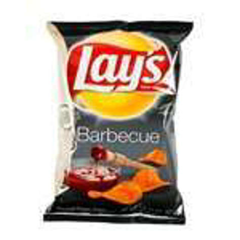 Picture of Lay's Barbecue Potato Chips, Large Single-Serve, 1.5 Oz Bag(pack of 64)
