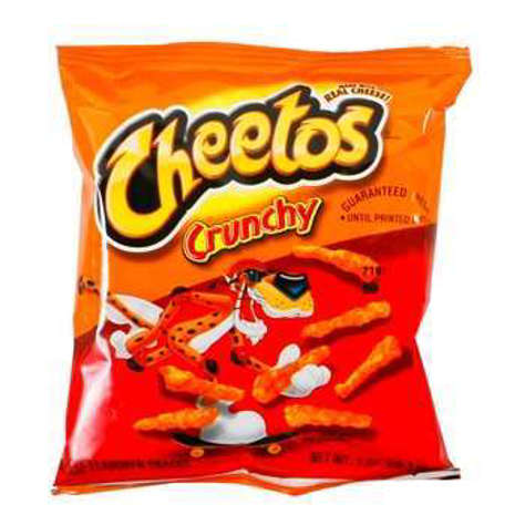 Picture of Cheetos Crunchy Cheese Curls, Single-Serve, 1 Oz Bag(case of 104)