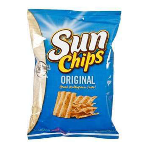 Picture of Sun Chips Reduced-Fat Original Multigrain Chips, Large Single-Serve, 1.5 Oz Bag(case of 64)