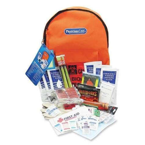Picture of Physicians Care Emergency Preparedness First-aid Backpack - 63 Piece