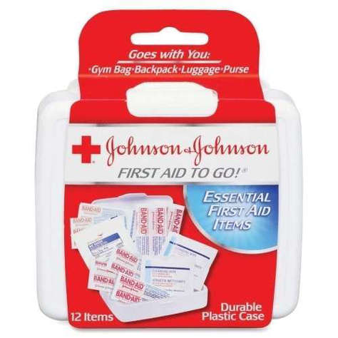 Picture of Johnson & Johnson Mini First Aid Kit (Pack of 6)