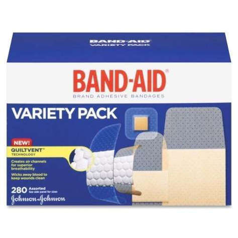 Picture of Johnson & Johnson Band Aid Variety Pack  280/BX (Pack of 2)