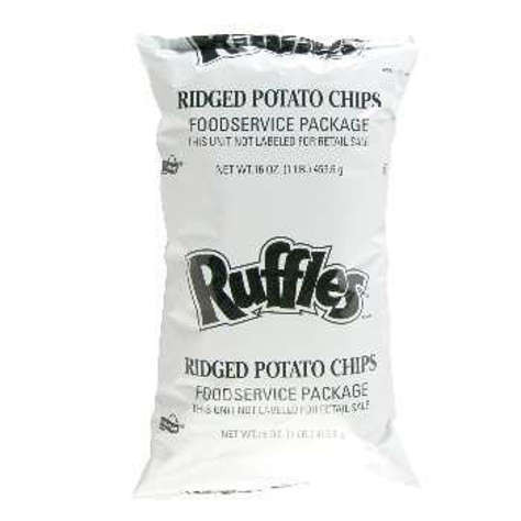 Picture of Ruffles Original Potato Chips, Bulk, 16 Oz Bag(case of 8)