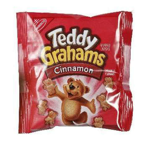 Picture of Nabisco Teddy Cinnamon Graham Crackers, Individual Packets, 0.75 Oz Bag, 150/Case