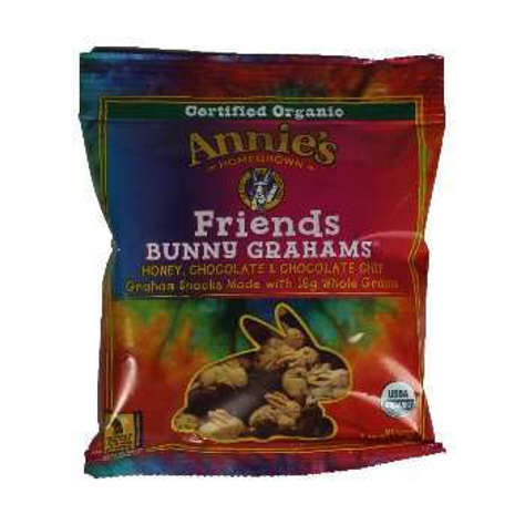 Picture of Annie's Chocolate Bunny Graham Cracker, Single Serving, 1.25 Oz Each, 100/Case