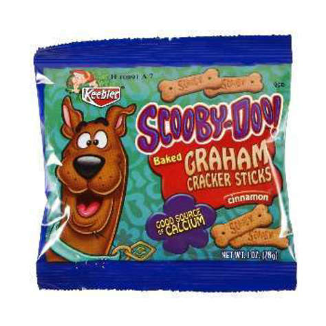 Picture of Keebler Scooby Doo Graham Crackers, Sticks, Individual Packets, 1 Oz Bag, 210/Case
