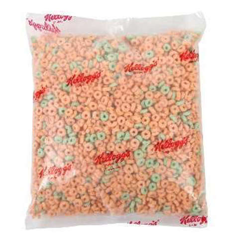 Picture of Kellogg's Apple Jacks Cereal, Bulk, 31 Oz Bag, 4/Case