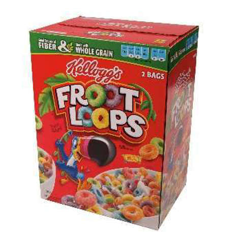Picture of Froot Loops Froot Loops Cereal, 43.6 Oz Box, 6/Case