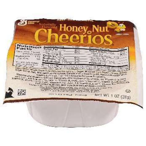 Picture of General Mills Cheerios Honey Nut Cereal, Bowl, 1 Oz Each, 96/Case