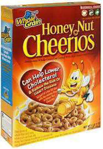 Picture of General Mills Cheerios Honey Nut Cereal, Bulk, 39 Oz Bag, 4/Case