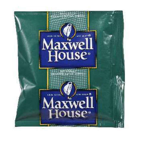 Picture of Maxwell House Master Blend Ground Coffee  Decaffeinated  1.1 Oz Package  42/Case