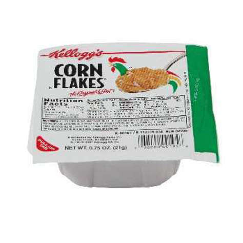 Picture of Kellogg's Corn Flakes Cereal, Bowl, 0.75 Oz Each, 96/Case