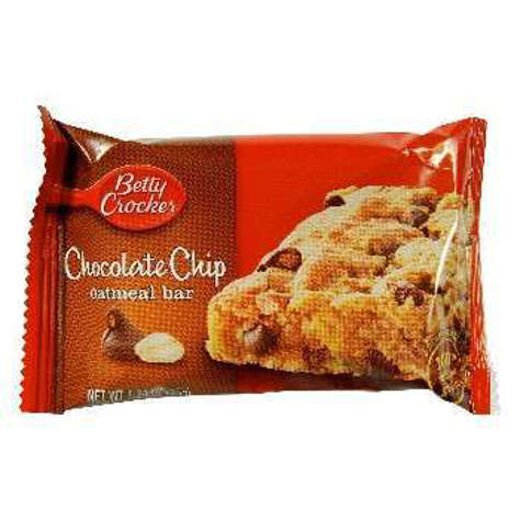 Picture of Betty Crocker Chocolate Chip Oatmeal Bars, Whole Grain, 1.24 Oz Package, 144/Case