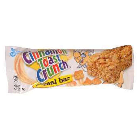 Picture of General Mills Cinnamon Toast Crunch Cereal Bars, Whole Grain, 1.42 Oz Each, 96/Case