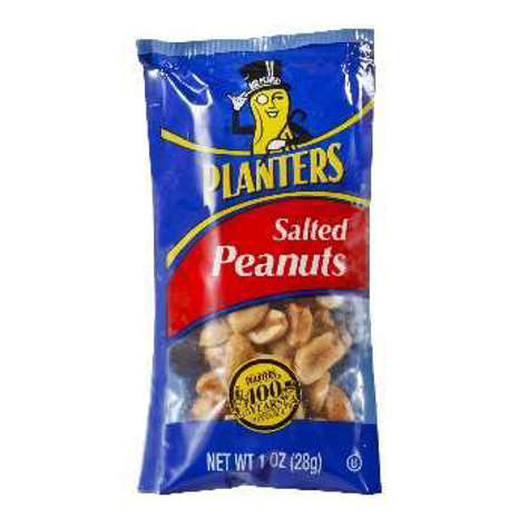 Picture of Planters Salted Peanuts, Single-Serve, 24 Ct Box, 12/Case