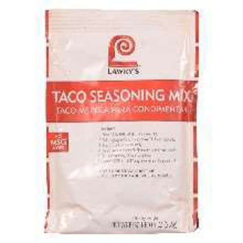 Picture of Lawry's Taco Seasoning Mix, 9 Oz Package, 6/Case