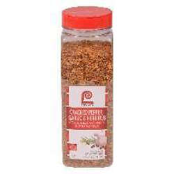 Picture of Lawry's Black Pepper/Garlic/Herb Spice Rub  24 Oz Each  1/Each