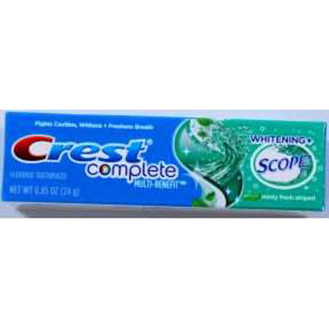 Picture of Crest Complete Multi-Benefit Whitening Toothpaste plus Scope (14 Units)