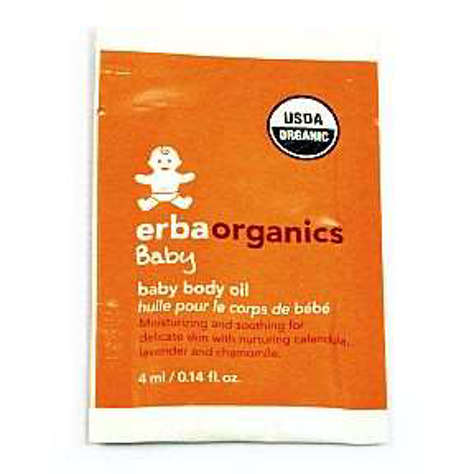 Picture of erbaorganics Baby - baby body oil sachet (30 Units)