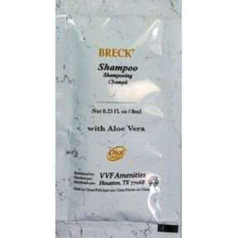 Picture of Breck White Marble Shampoo Packet with Aloe Vera (109 Units)