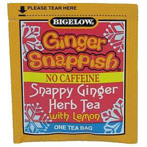 Picture of Bigelow Ginger Snappish Herbal Tea with Lemon (79 Units)