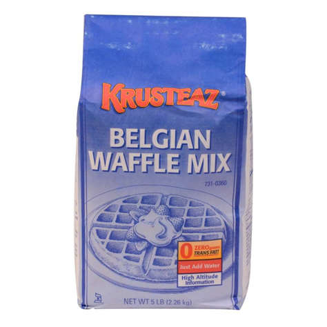 Picture of Krusteaz Complete Belgian Waffle Mix  5 Lb Box  6/Case
