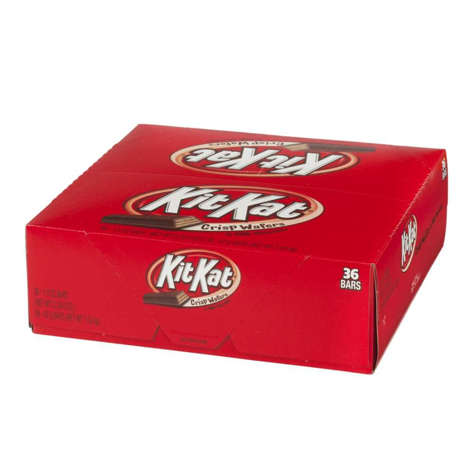 Picture of Kit Kat Chocolate-Covered Candy Bars  36 Ct Box  12/Case