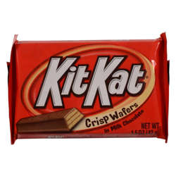 Picture of Kit Kat Chocolate-Covered Candy Bars  36 Ct Box  12/Case