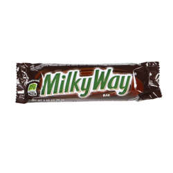 Picture of Milky Way Chocolate-Covered Candy Bars  with Caramel  36 Ct Box  10/Case