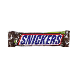 Picture of Snickers Chocolate-Covered Candy Bars  with Nuts  1.86 Ounce  48 Ct Box  8/Case