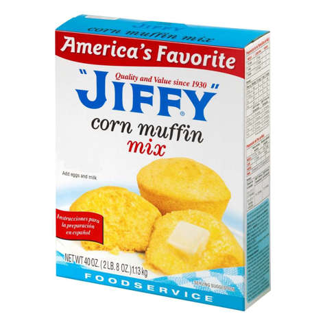 Picture of Jiffy Corn Muffin Mix  40 Oz Box