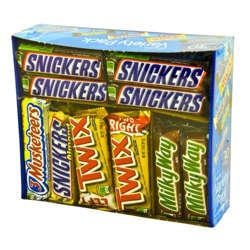 Picture of Mars Assorted Filled Candy Bars  30 Count Carton