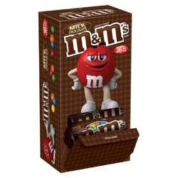 Picture of Mars Plain M&M Candy  Single Serving  1.69 Ounce  36 Count Box