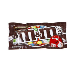 Picture of Mars Plain M&M Candy  Single Serving  1.69 Ounce  36 Count Box