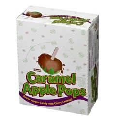 Picture of Tootsie Roll Caramel Apple Lollipops  (48 per box)