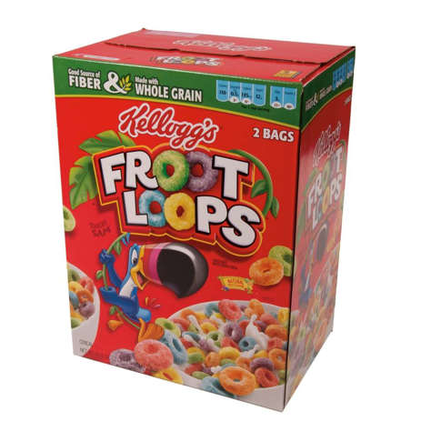 Kellogg's Froot Loops Cereal, 43.6-Oz Box