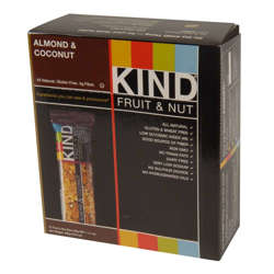 Picture of KIND Snacks Coconut Almond Bars, 1.4 Ounce, 12 Ct Box