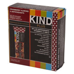 Picture of KIND Snacks Cranberry Almond Bars, 1.4 Ounce, 12 Ct Box